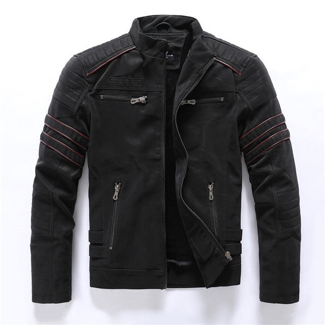 Stylish Biker Jacket for the Modern Gentleman