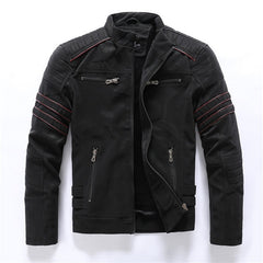 Stylish Biker Jacket for the Modern Gentleman