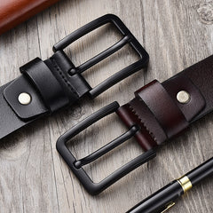 Genuine Leather Belt for Men - Stylish & Durable