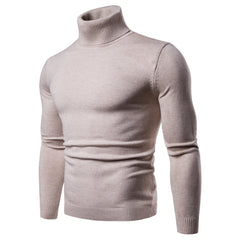 Classic Ribbed Turtleneck Sweater