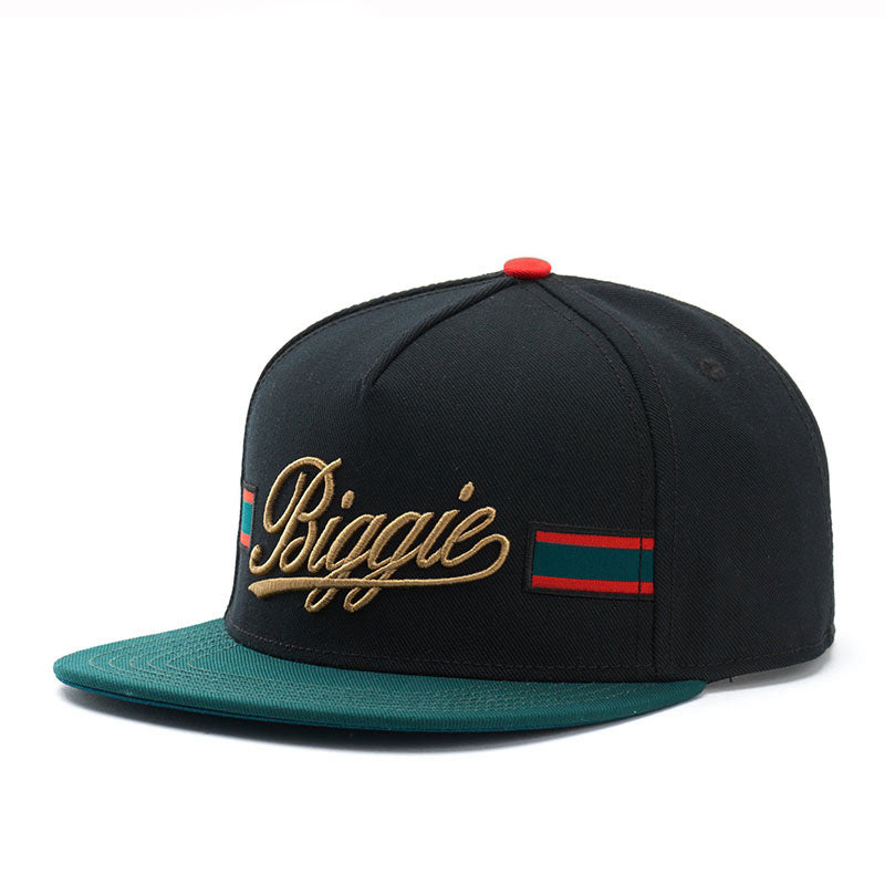 Adjustable Snapback Cap with Embroidered Logo