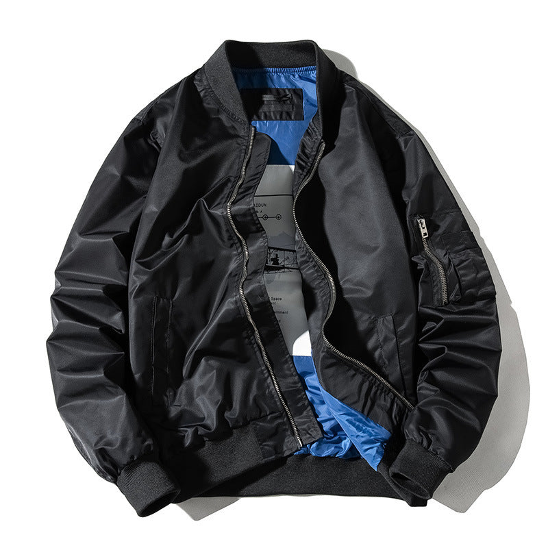 Stylish Bomber Jacket - Versatile Outerwear for Modern Men