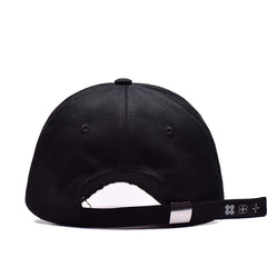 Adjustable Baseball Cap with Double-Ring Detail