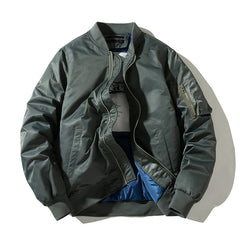 Stylish Bomber Jacket - Versatile Outerwear for Modern Men