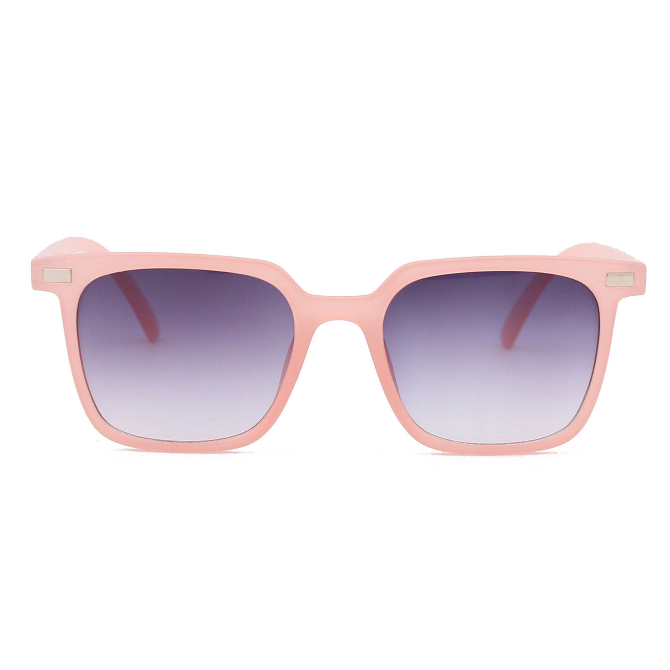 Trendy Lavender Square Sunglasses with Gradient Lenses