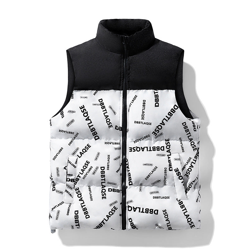 Warm and Trendy Puffer Vest - DBBTLAQSE Design