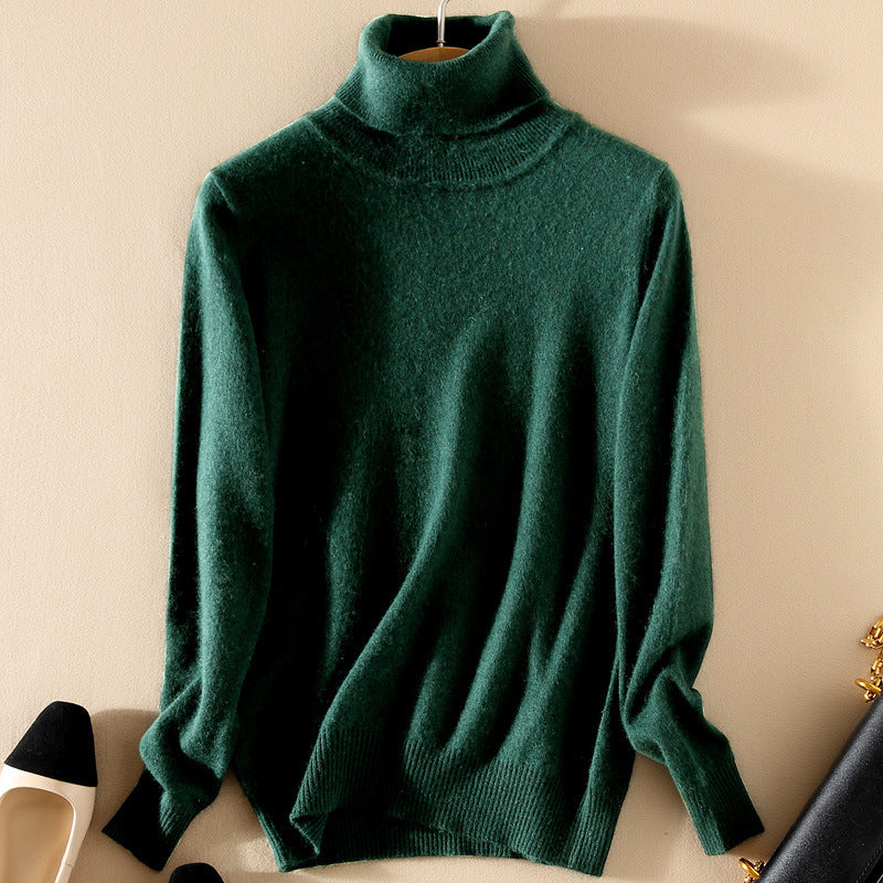 Cozy Turtleneck Knit Sweater