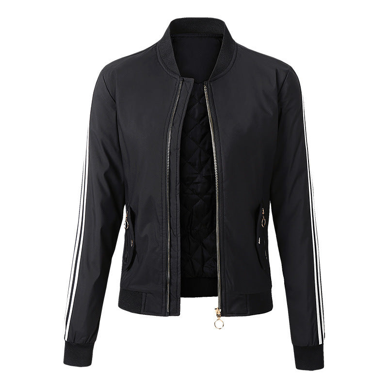 Women's Bomber Jacket - Stylish & Comfortable Fall Fashion