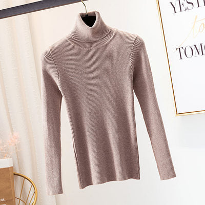 Soft and Cozy Ribbed Turtleneck Sweater