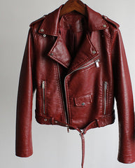 Women's Premium PU Leather Jacket: Elevate Your Look