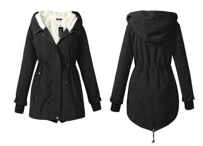 Women's Cozy Winter Jacket with Pockets