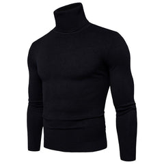 Classic Ribbed Turtleneck Sweater