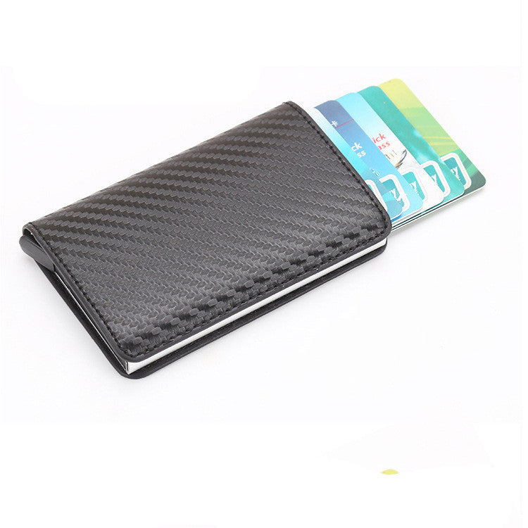 Compact Card Wallet - Classic Leather Wallet with Card Holder Design