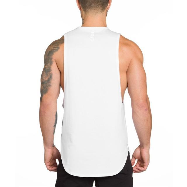 Sleek And Sporty Racerback Tank Top