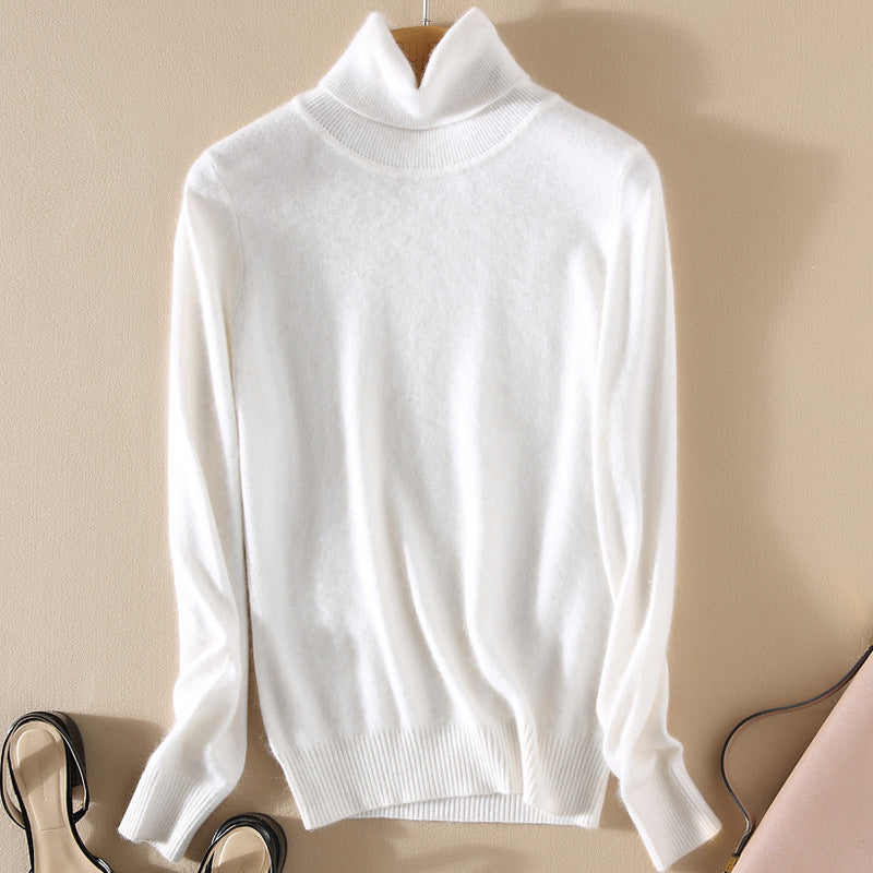 Cozy Turtleneck Knit Sweater