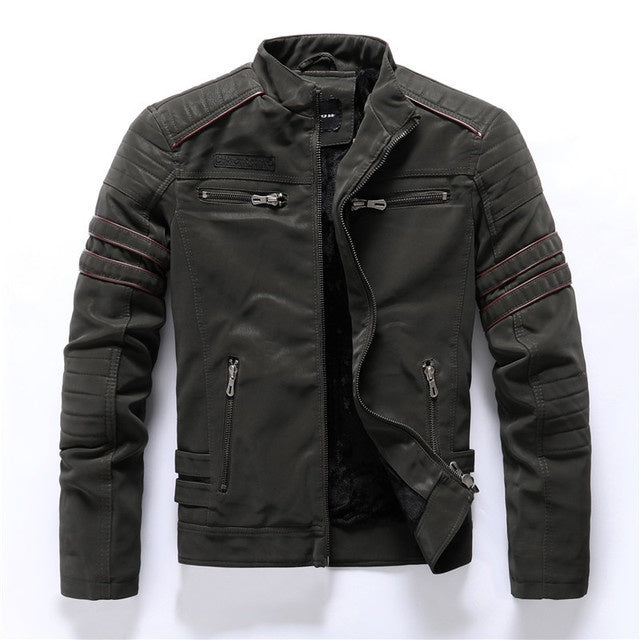 Stylish Biker Jacket for the Modern Gentleman