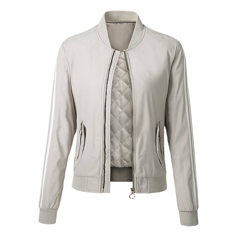 Women's Bomber Jacket - Stylish & Comfortable Fall Fashion