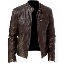 Men's PU Leather Jacket - Urban Fashion & Premium Quality