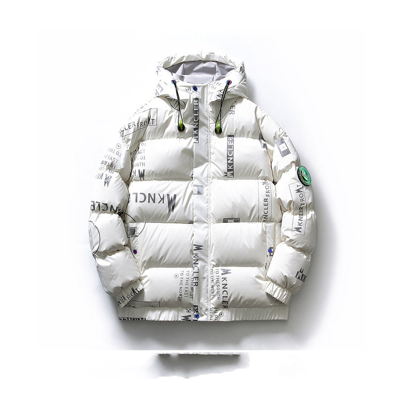 Insulated Winter Parka - Men's Hooded Jacket