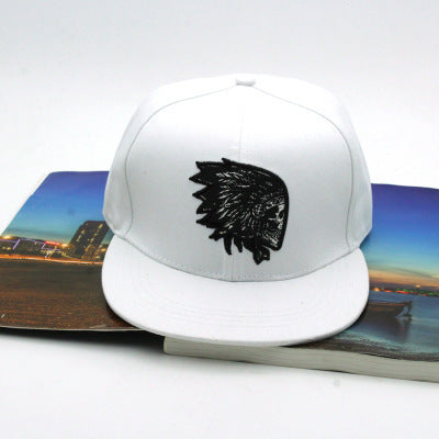 Adjustable Snapback Caps with Iconic Native American Inspired Logo