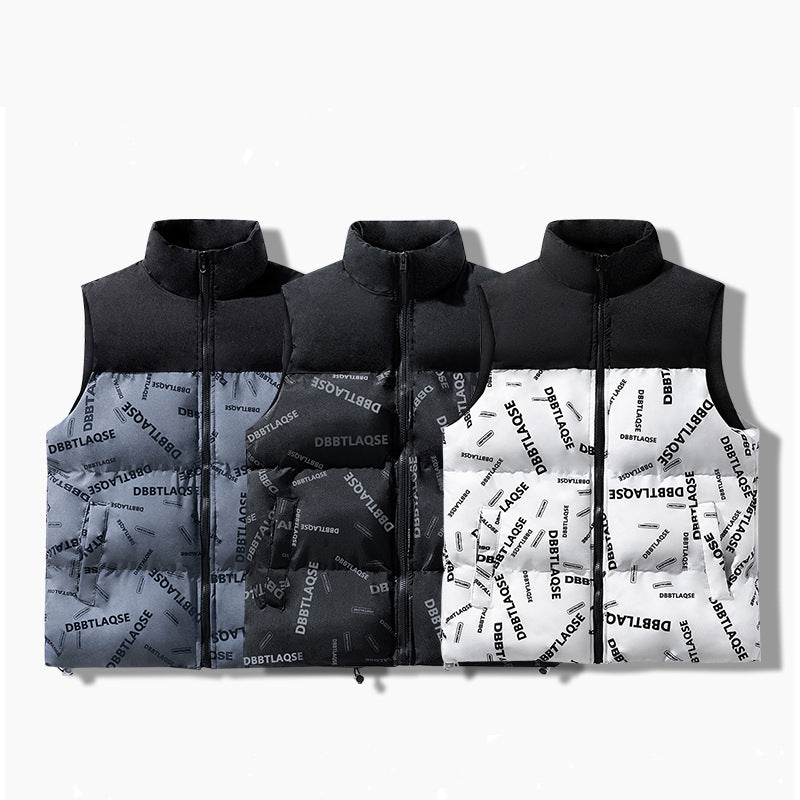 Warm and Trendy Puffer Vest - DBBTLAQSE Design