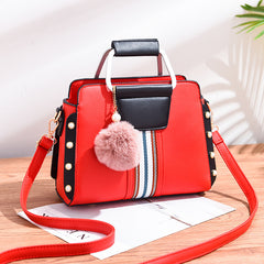 Stylish and Versatile Color-Block Handbag