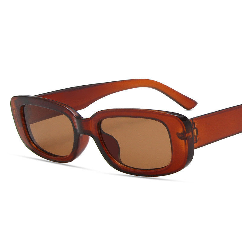 Square Sunglasses with Dark Tinted Lenses