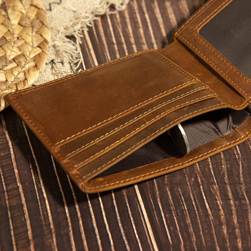 Timeless and Refined Leather Wallet