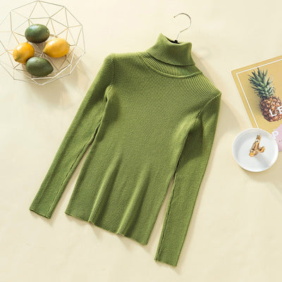 Soft and Cozy Ribbed Turtleneck Sweater