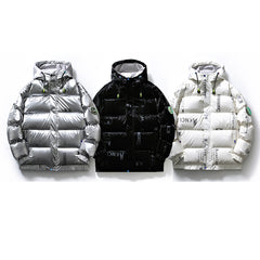 Insulated Winter Parka - Men's Hooded Jacket