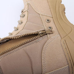 Rugged Tactical Boots with Durable Lug Sole