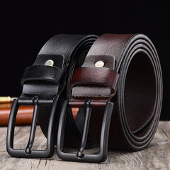 Genuine Leather Belt for Men - Stylish & Durable