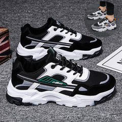 Men's Striking Contrast Sneaker Trainers