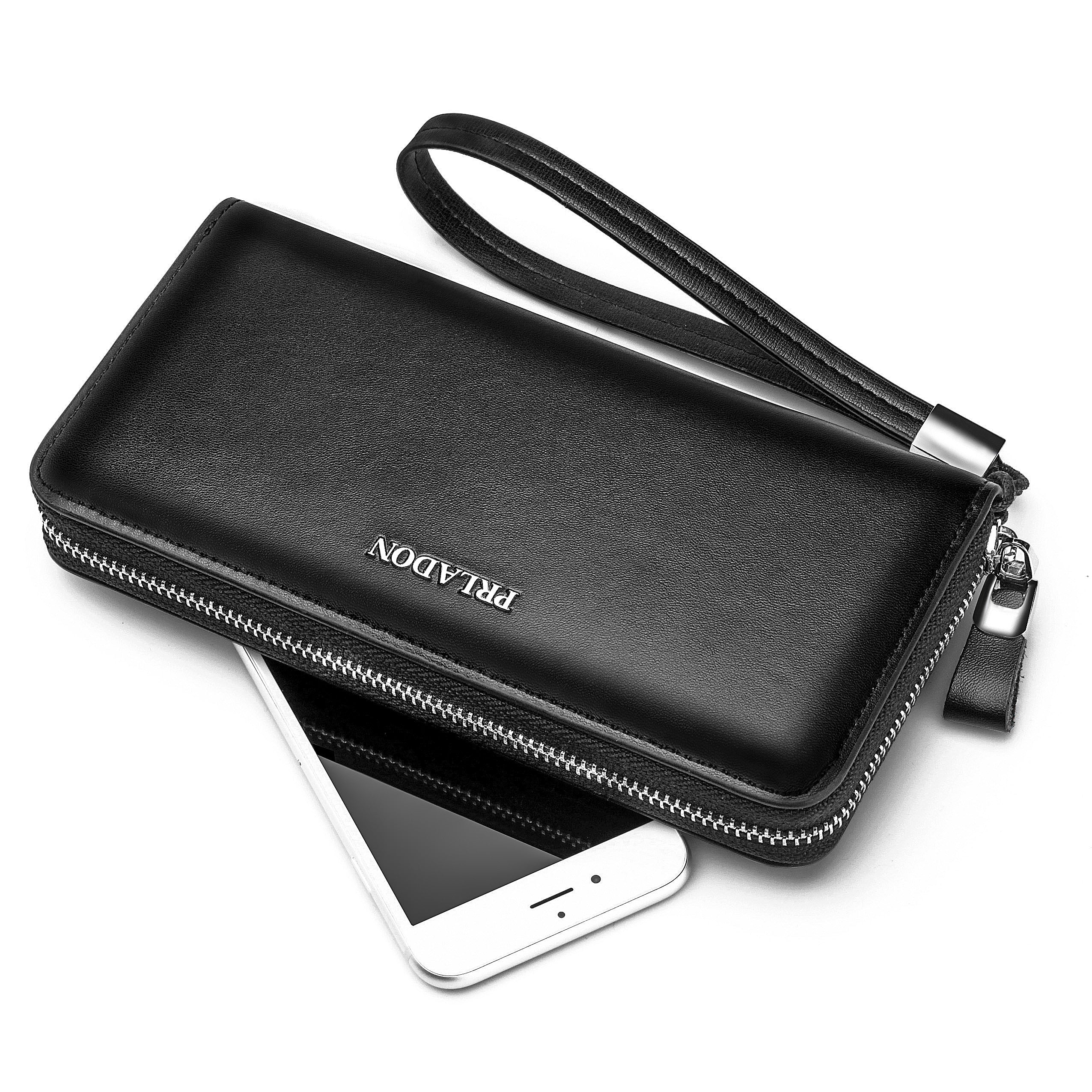 Premium Leather Clutch Wallet - Sleek and Versatile