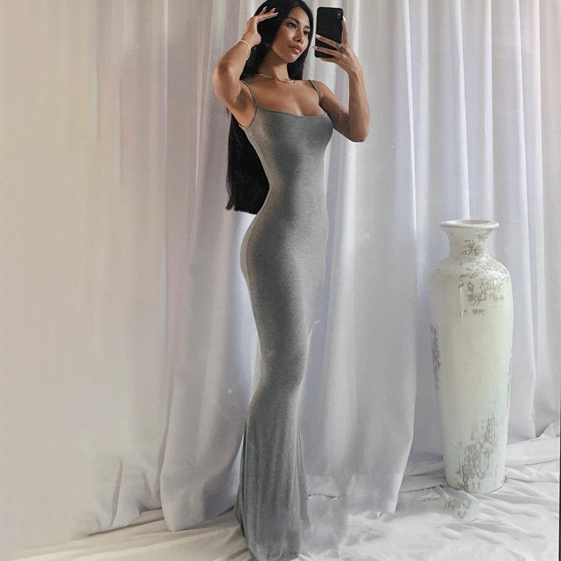 Mermaid Maxi Dress - A Sleek & Effortless Elegance