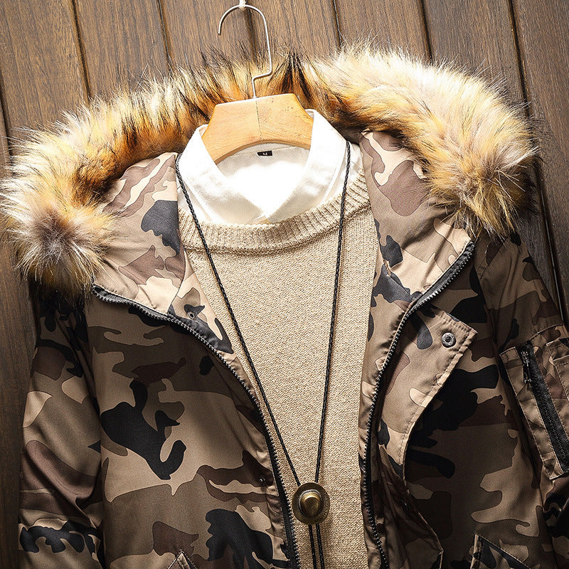 Faux Fur Hood Parka - Perfect for Cold Weather