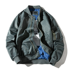 Stylish Bomber Jacket - Versatile Outerwear for Modern Men