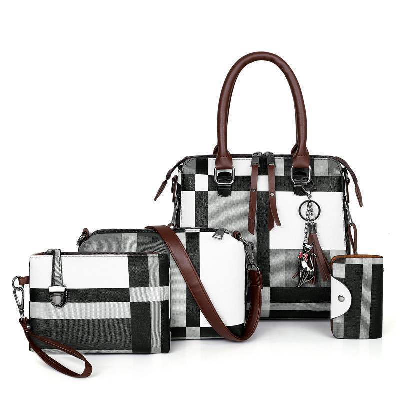 Chic and Versatile Patchwork Shoulder Bag Set