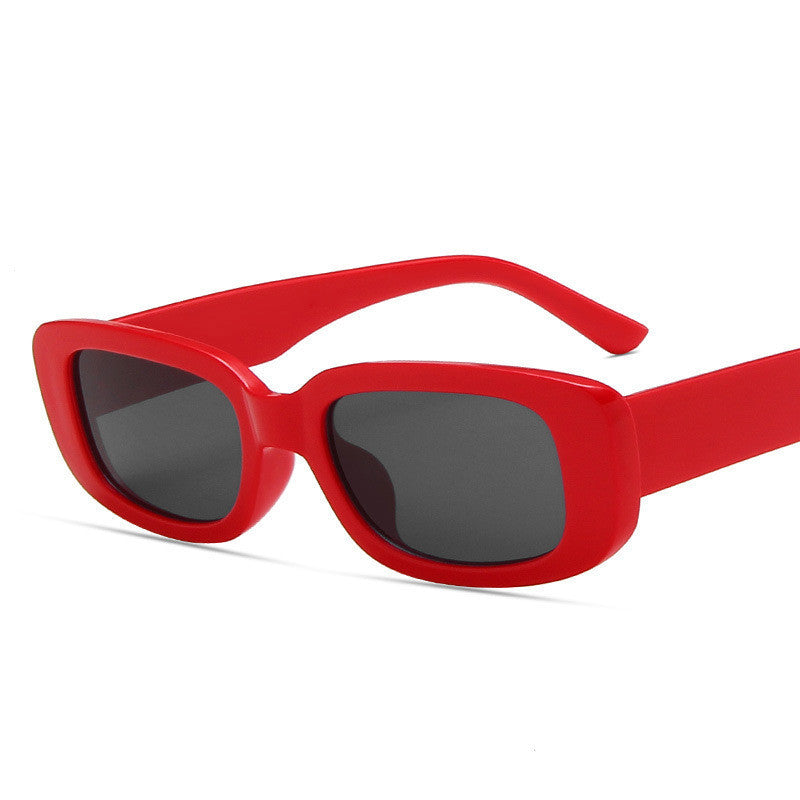 Square Sunglasses with Dark Tinted Lenses