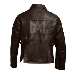 Men's Classic Leather Jacket - Available in Black and Brown