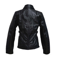 Premium Quality Quilted Leather Jacket for Women