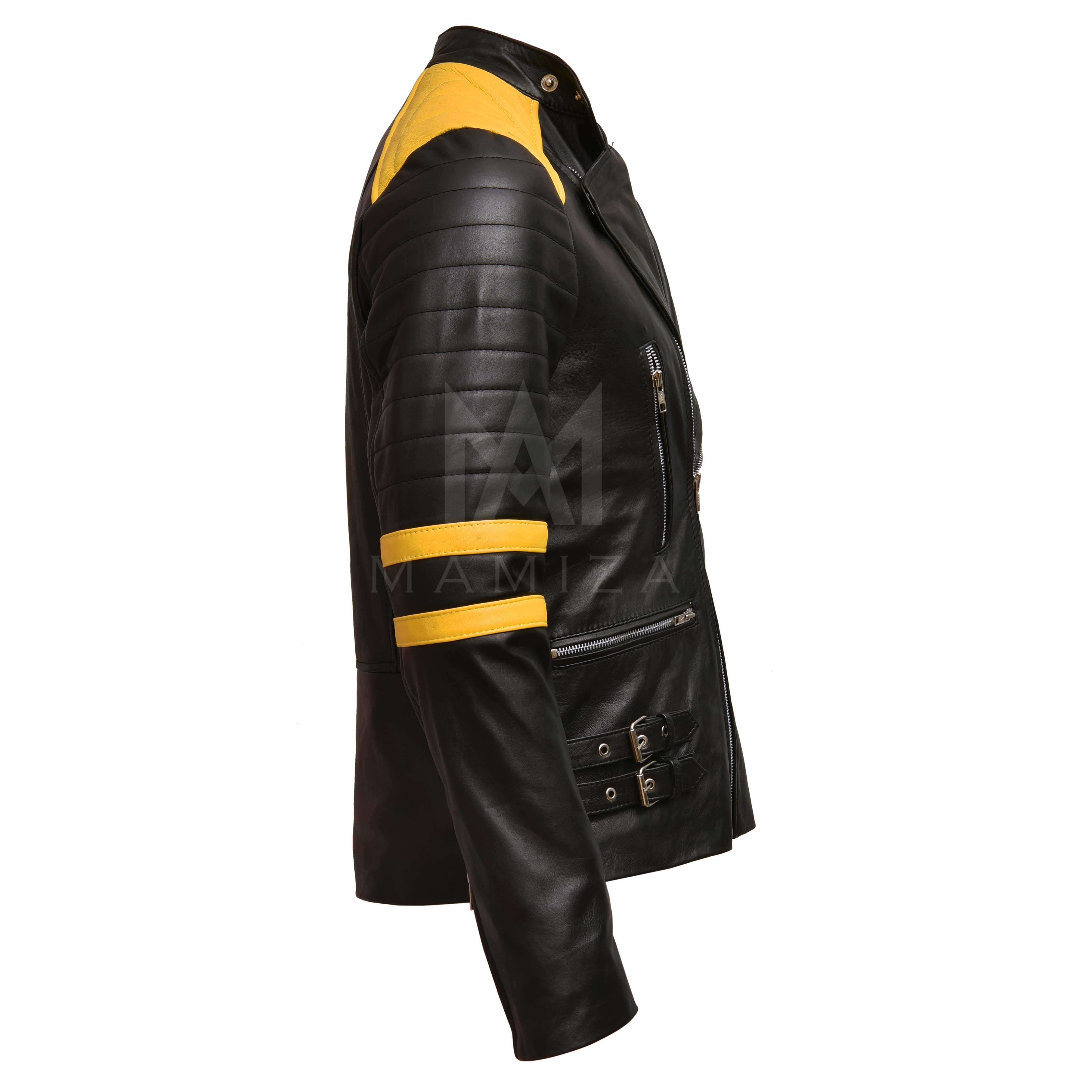 Men's Brando Classic Biker Leather Jackets - Stylish & Durable Motorcycle Gear