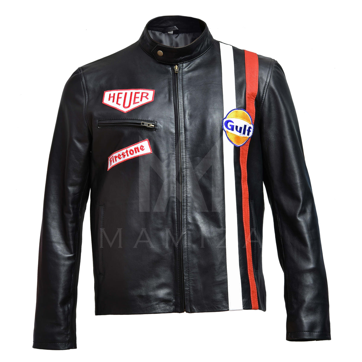 Le Mans Steve McQueen Leather Jacket - Iconic Racing Style