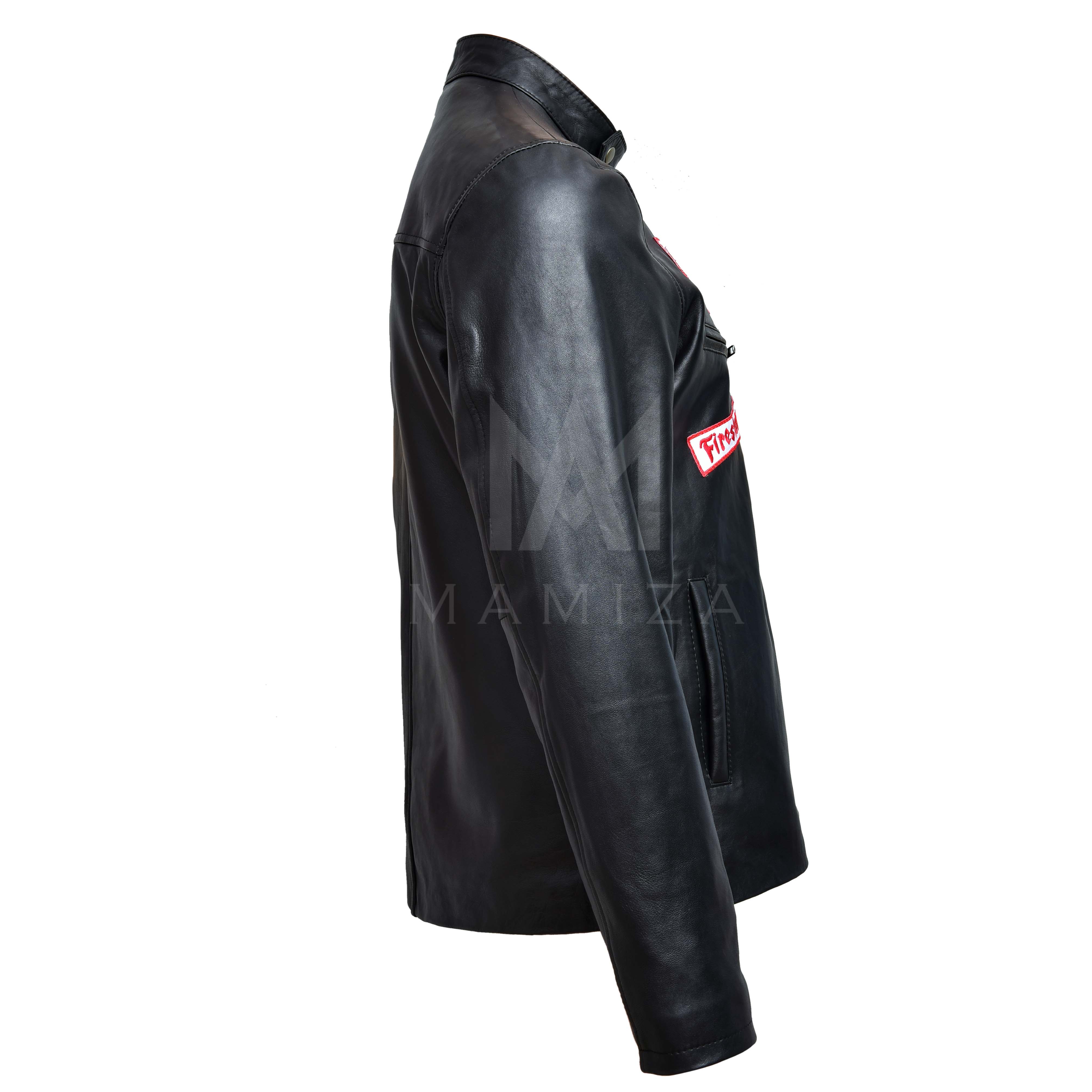 Le Mans Steve McQueen Leather Jacket - Iconic Racing Style