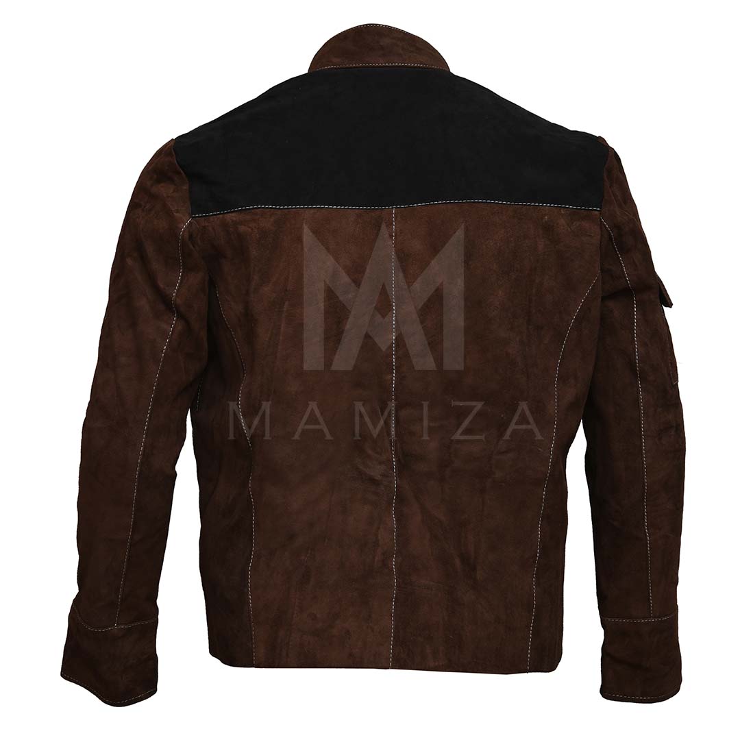 Men's Han Solo A Star Wars Story Brown Leather Jacket - Stylish Casual