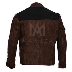 Men's Han Solo A Star Wars Story Brown Leather Jacket - Stylish Casual