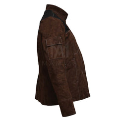 Men's Han Solo A Star Wars Story Brown Leather Jacket - Stylish Casual