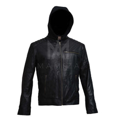 Men's Batman Inspired Leather Jacket - Stylish & Comfortable Outerwear