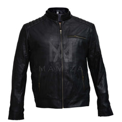 Men's Batman Inspired Leather Jacket - Stylish & Comfortable Outerwear