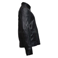 Men's Batman Inspired Leather Jacket - Stylish & Comfortable Outerwear